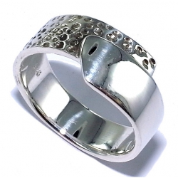 Bague argent 4,6g T 50 à 60