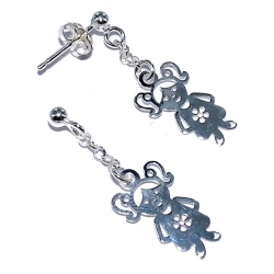 BOucles d'oreille argent 1,2g