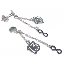 BOucles d'oreille argent 2,3g