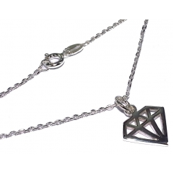 Collier argent 3,4g 45cm