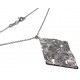 Collier argent 5,9g rhodié42 cm