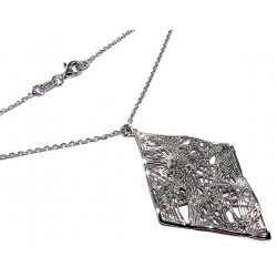 Collier argent 5,9g rhodié42 cm