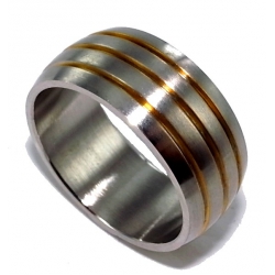 bague acier 2 tons t58/62/66