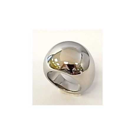 bague acier brillante t52/56/58/62/66