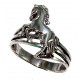 Bague argent cheval 2.9 g