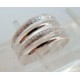 Bague argent 3.3g diamantee