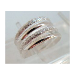 Bague argent 3.3g diamantee