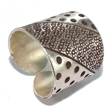 Bague argent 7,5g reglable