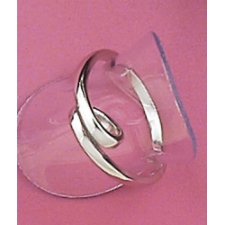 Bague argent  2,2g rhodi