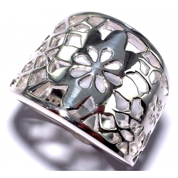 Bague argent 5,8g taille 50 à 60