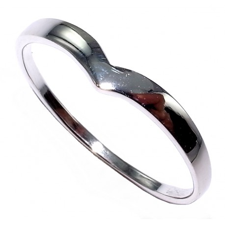 Bague argent 0,8g taille 50 à 60