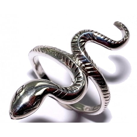 Bagues argent bague argent 2,9g t 50 à 60 serpent