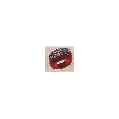 Bague fantaisie acrylique t 52/55/58