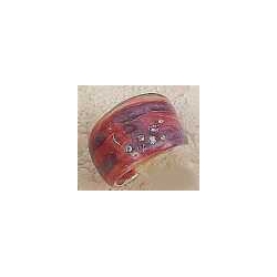 Bague fantaisie acrylique 3 tailles