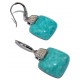 Bo argent bo argent rhodié 3,9g amazonite et zircons