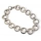 bracelet acier 21cm