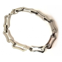 bracelet acier 21cm