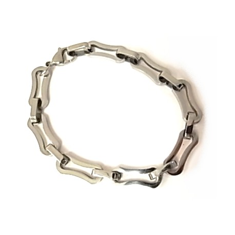 bracelet acier 21cm