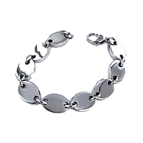 Bracelet acier 19cm