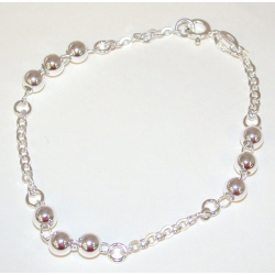 Bracelet argent 3,4g 18,5cm