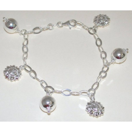 Bracelet argent 11g 18,5cm