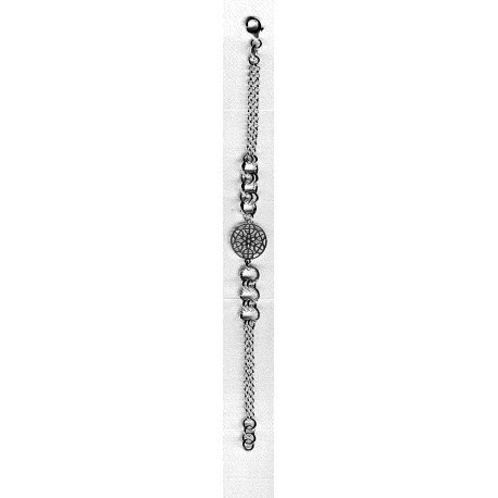 Bracelet argent 6g 18.5cm