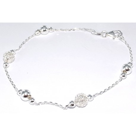 Bracelet argent 2,7g 18,5cm