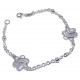 Bracelet argent 3,3g 18,5cm