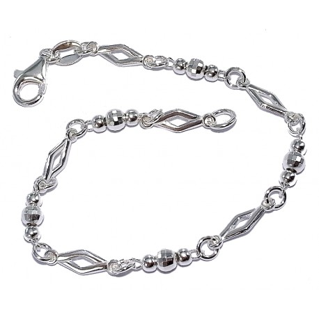 Bracelet argent 4g 18,5cm