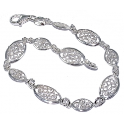 Bracelet argent 4,7g 18,5cm