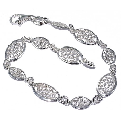 Bracelet argent 4,7g 18,5cm