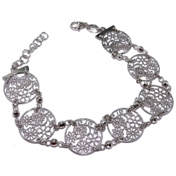 Bracelets argent bracelet argent rhodié 5,3g 17+2cm