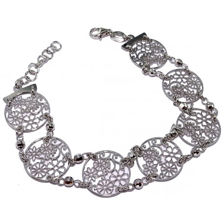 Bracelets argent bracelet argent rhodié 5,3g 17+2cm
