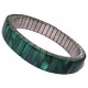 Bracelets fantaisie bracelet élastique malachite véritable