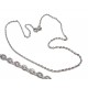 Collier acier l 316 40cm