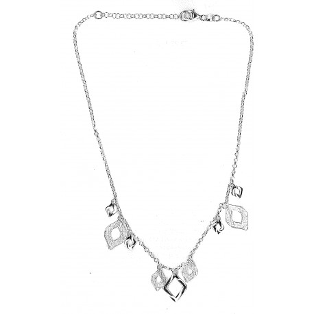 Collier argent 7.9g 38cm + 5