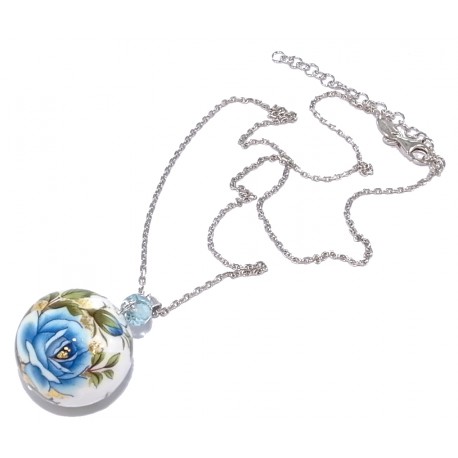 Collier argent rhodié 2,7g 40+3cm