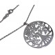 Collier argent rhodié 3,9g 42cm