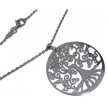 Collier argent rhodié 3,9g 42cm