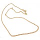 Collier plaqué or 40cm