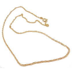 Collier plaqué or 40cm