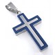 Pendentif acier l 316 croix