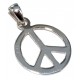 Pendentif 0,9g peace and love