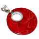 Pendentif argent  2g corail gorgone