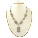 Collier fantaisie 2tons 50+7cm