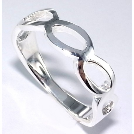 bague argent 2,4g