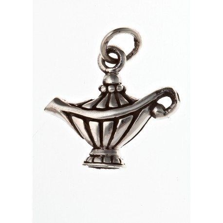 Pendentif argent 1,5g "lampe"