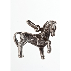 Pendentif argent 4g "cheval"