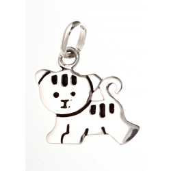 Pendentif argent 2g "chien"