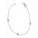 Bracelet argent 2,1g "boules" 18,5 cm